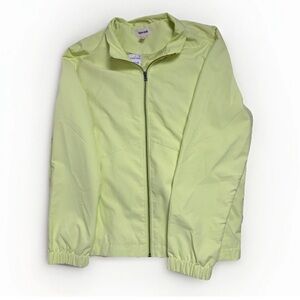NWT Open Edit Zippered Green Jacket Size XL Women's Lightweight